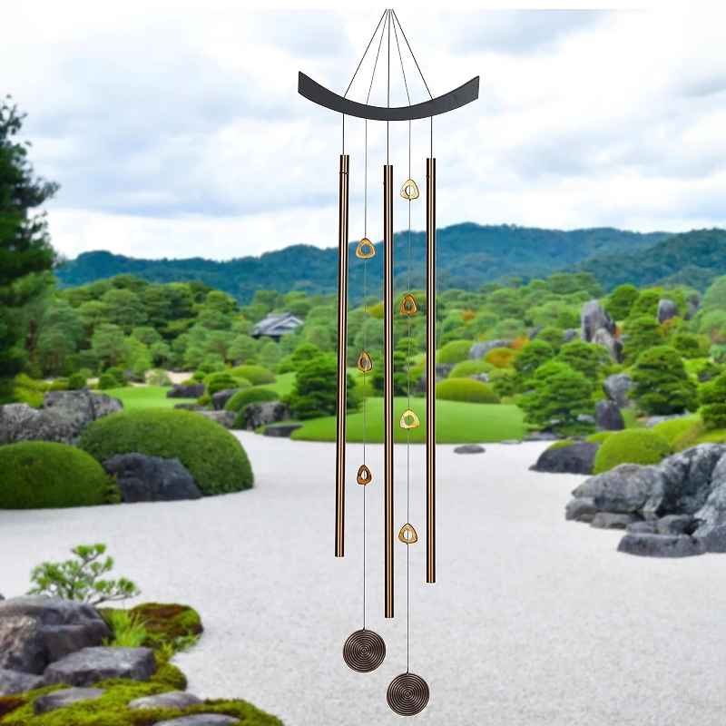 Feng Shui Energy Wind Chime - Tigers Eye